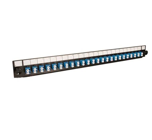 پچ پنل فیبر نوری دت وایلر LC Duplex 24Port