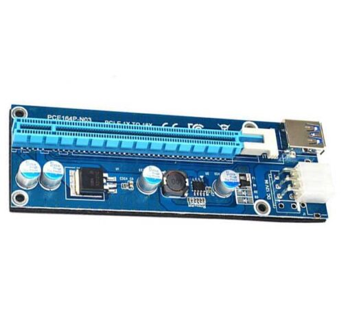 رایزر کارت سرور 6 پین PCIE 1X to PCIE 16X